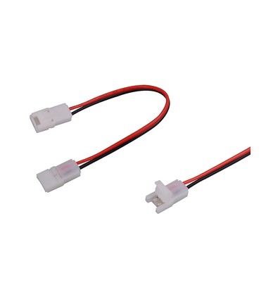 Connector voor 8mm LED strip - Dual Head, 2-aderig
