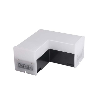 L-samler til lineære armaturer, 8W - 800lm, IP20, 120 grader, 11,6 x 11,6 cm