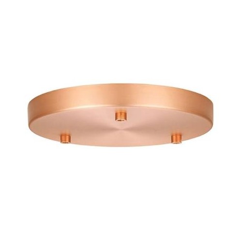 Halo Design - Rosace Ø22 pour 3 lampes - cuivre