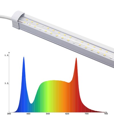 LEDlife Max-Grow 2.0 30W vekstarmatur - 120cm, 30W LED, fullt lysspektrum, IP65