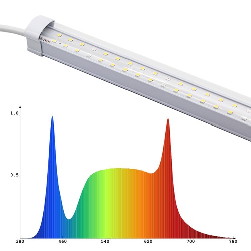 LEDlife Max-Grow 2.0 15W luminaire de croissance - 60 cm, LED 15W, spectre complet, IP65