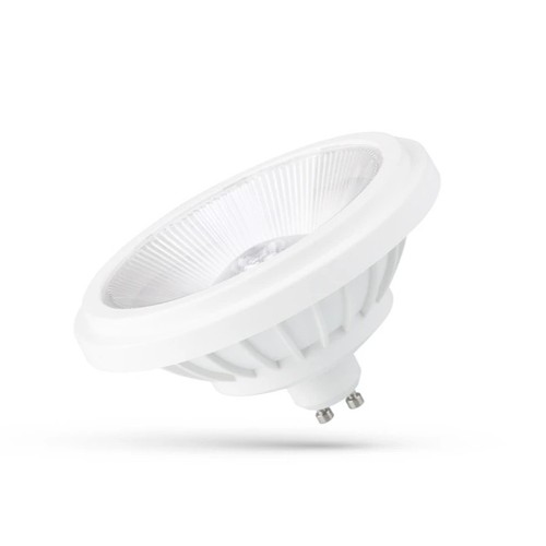 Spot LED GU10 14W AR111 - angle de diffusion 40°, blanc