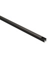 240cm Lys til akustikpanel sort - Komplet sæt med aluprofil og COB LED strip