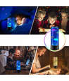 Fiskelampe RGB 30cm høj - Ø11 cm, perfekt til børn og barnlige sjæle