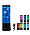 Jellyfish RGB 25 cm hoge lamp - Ø9 cm, perfect voor kinderen en jong van geest