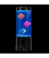Lampe poisson RGB 23 cm de haut - Ø9 cm, parfaite pour les enfants et les âmes d