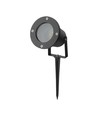Lampe de jardin GU10 avec piquet - boîtier en aluminium, noir, IP65