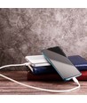 Powerbank 10000mAh, 22.5W - Ultra slim, aluminium, blanc, fast charger
