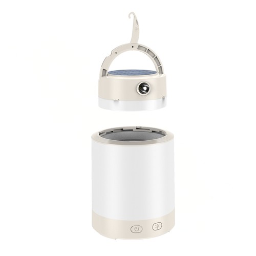 Lumina Campo draagbare campinglamp met zonnecellen - RGB+CCT, powerbank, oplaadbaar, dimbaar