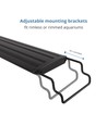 75-100 cm akvarie armatur - 19W LED, hvid/blå/rød/grøn, justerbar længde, IP66