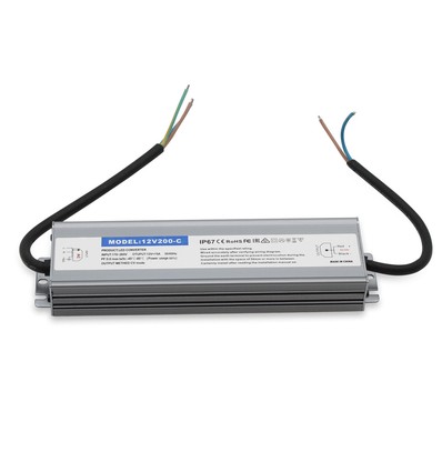 Alimentation 200W / 12V DC - 16,6A, IP67 étanche