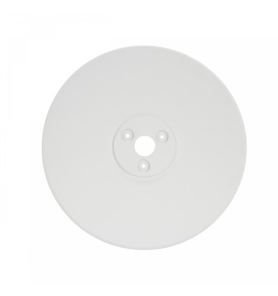 12W Piatta Plate loftlampe - Ø30cm, hvid, rund, IP44, inde / ude