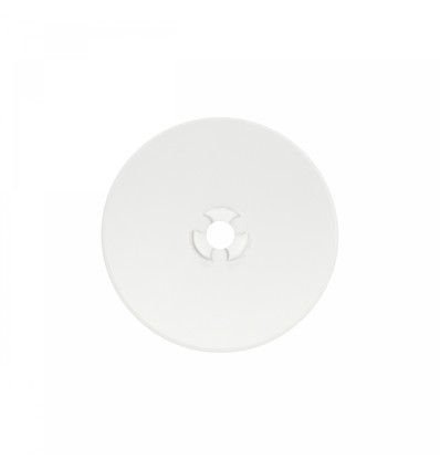 Piatta basis voor Piatta 9W armatuur, wit - Ø24cm, rond, kunststof, binnen/buiten