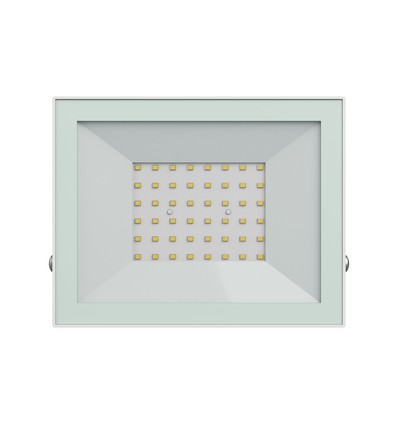 50W projektør - IP65, Hvid