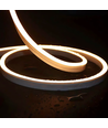8,5W per meter 8x16 CLIP-ON Neon Flex LED - 24V DC, varmvit, IP67