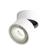 10W dimbar RA98 LED-takspot - Hvit, justerbar, for påbygging