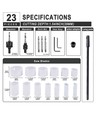 Ensemble de 23 scies cloches - Ø16-76mm, Mallette en aluminium