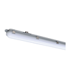 120cm 40W 0-10V armatur HiCRI, Gennemfortrådet - IP65, RA90, Flicker fri