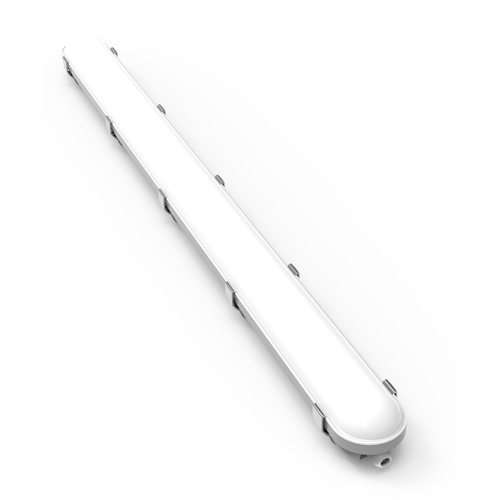 Luminaire 120cm 40W avec gestion de la lumière du jour HiCRI, câblage traversant - IP65, RA90