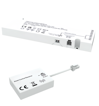 LEDlife Meubelspot dimbare voeding 60W - Voor Sono en Reco meubelspot, RF, max. 6 spots, incl. afstandsbediening
