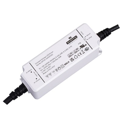 Snappy 35W / 12V DC strømforsyning - 2.91A, IP67 vanntett