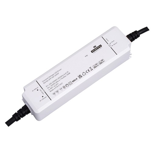 Snappy 100W / 24V DC voeding - 4.16A, IP67 waterdicht, Waterdicht