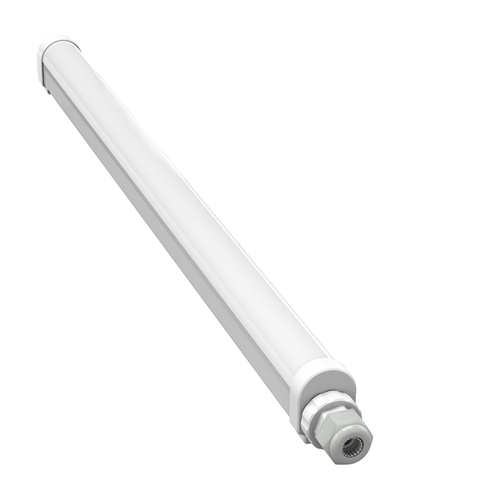 Réglette 150cm 45W, câblage traversant - 130lm/W, IP65