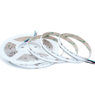 5m 20W/m RGB+WW COB-LED-strip - 24V DC, IP20, 784 LED per meter, COB LED