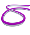 8W par mètre Violet 8x16 CLIP-ON Neon Flex LED - 24V DC, IP67