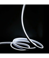 Kald hvit 8x16 CLIP-ON Neon Flex LED - 8W per meter, IP67, 24V
