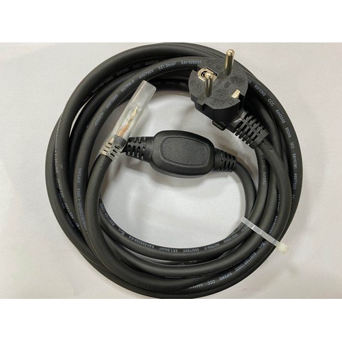 Connecteur pour bande LED 230V (Type Q), étanche IP67 - Incl. bouchon de fin, 2m, 230V