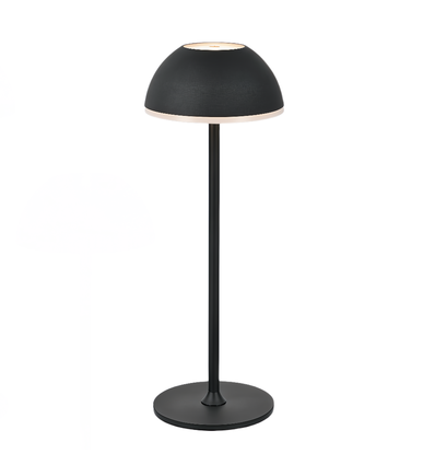 Lampe de table LED rechargeable Intérieur/extérieur - Noir, tactile dimmable, 3 en 1, IP54 extérieur