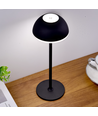 Oppladbar LED bordlampe Innendørs/utendørs - Svart, berøringsdimbar, 3i1, IP54 utendørs