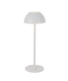 Lampe de table LED rechargeable intérieur/extérieur - Gris, tactile dimmable, 3 en 1, IP54 extérieur