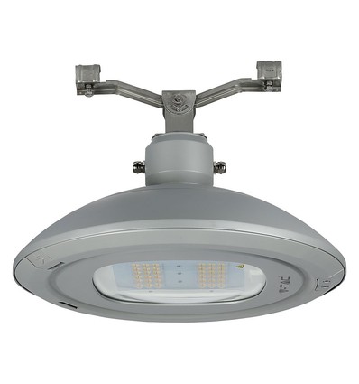 100W LED wegarmatuur voor draadophanging - 130lm/W, Samsung LED chip, IP65, 4000K, grijs, IK08