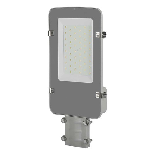V-Tac 30W LED gadelampe - Ø50/Ø60mm, Samsung chip, IP65, grå hus