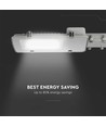 V-Tac 30W LED straatlamp - Ø50/Ø60mm, Samsung chip, IP65, grijs huis