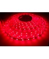 5m 14W/m Rode 660nm LED-strip - 24V DC, IP20, 60 LED's per meter