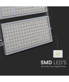 500W LED Lyskaster - 135lm/W, IP65, Sort Hus, arbeidslampe, 1m kabel