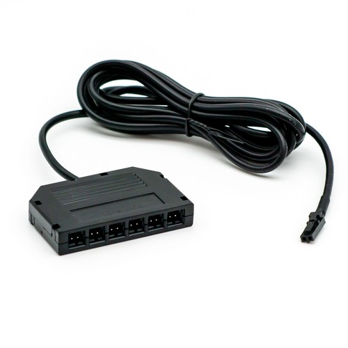 Répartiteur pour downlight sauna - 6 sorties, câble de 2 mètres