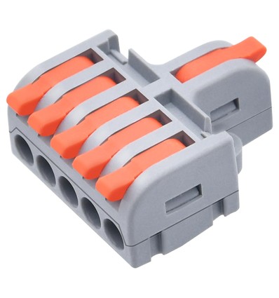 1 pc. manchon de connexion sans vis - 1 à 5, 250V, 32A