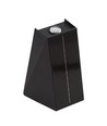 Solar wandlamp - IP54, zwart, up/down, schemersensor