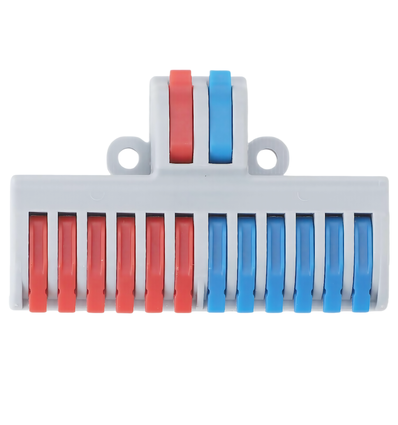 1 pc. manchon de connexion sans vis - 2 à 12, 250V, 32A