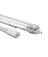 60cm 9W Limea T8 LED enkelarmatur - IP65 vattentät, inkl. 1x LED-lysör