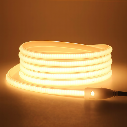 10m 9,5W/m Neon COB-LED strip - 24V DC, IP67, 280 LED's per meter, COB LED