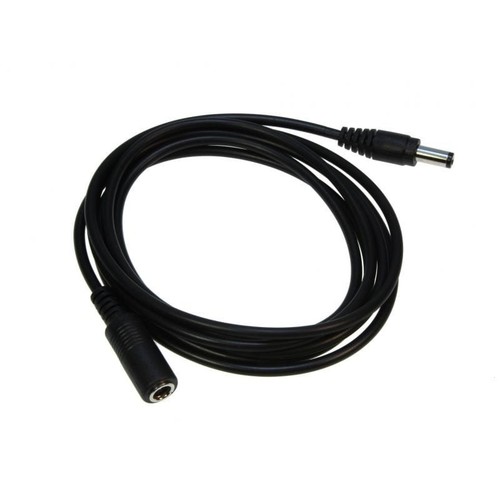 DC Forlengerkabel - 10 m, 5V-24V, svart