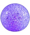 Boule LED multicolore - Ø8 cm, IP20 intérieur, à piles