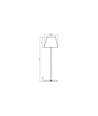 Lampe de table rechargeable Calida - extérieure, 2700K, IRC97, dimmable, noire