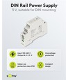 Alimentation DIN rail 5V 12W - 5V DC, 2,4A