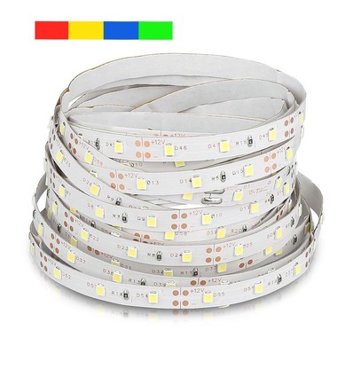 5m 3,6W/m LED strip - 60 LEDs per meter, kies kleur